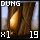 Portion of Fine Dung Resin