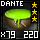 Phial of Excellent Prime Root Dante Sap