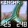 Fragment of Fine Kincher Tail
