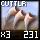 Fragment of Fine Cuttler Claw