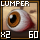 Fragment of Excellent Desert Lumper Eye